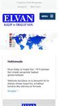 Mobile Screenshot of elvantemizlik.com